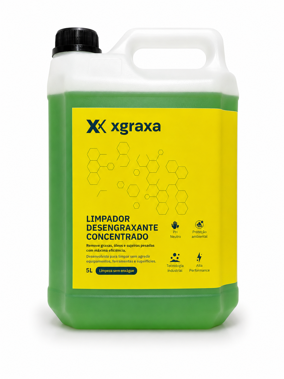Xgraxa - Limpador Desengraxante Concentrado 5L