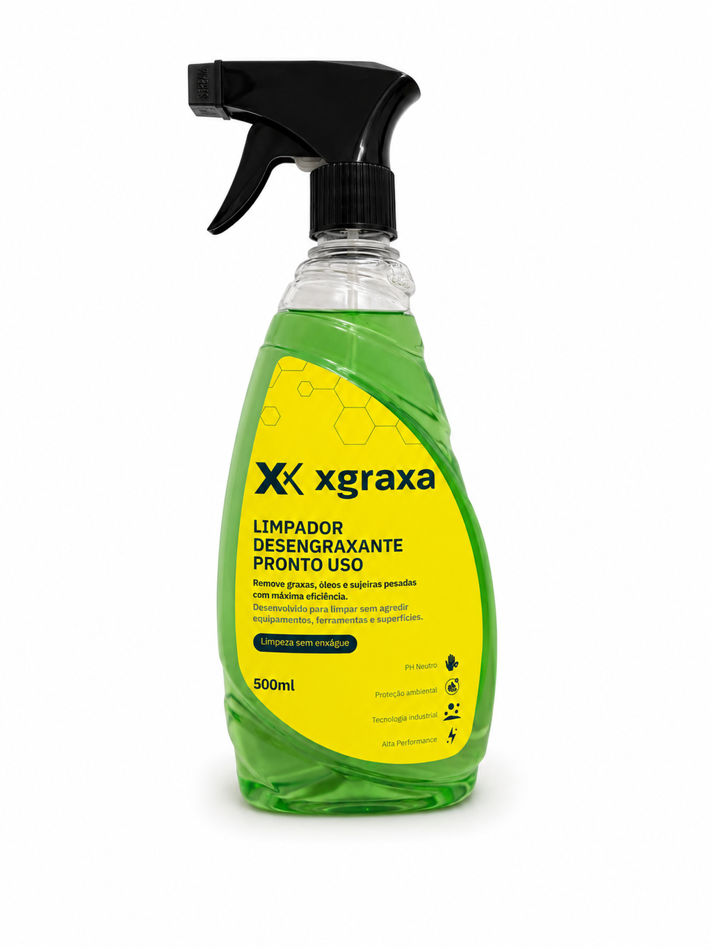 Xgraxa - Limpador Desengraxante Pronto Uso - 500 ml